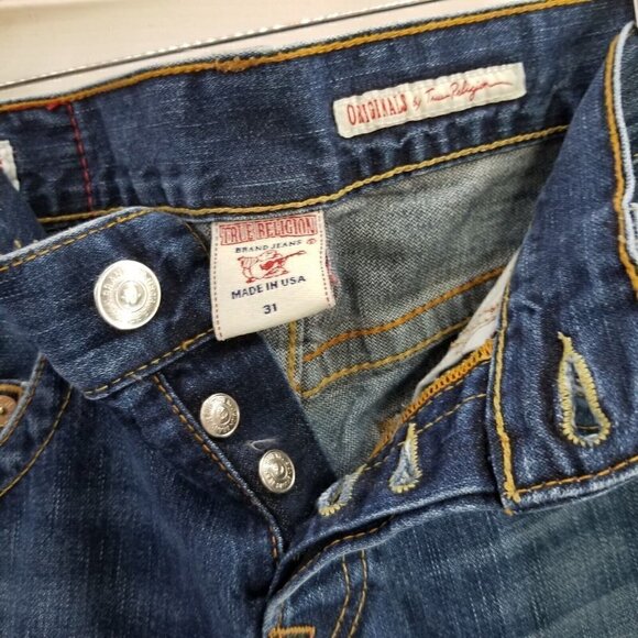True Religion Geno Button Fly 31 x 29 - Picture 5 of 10